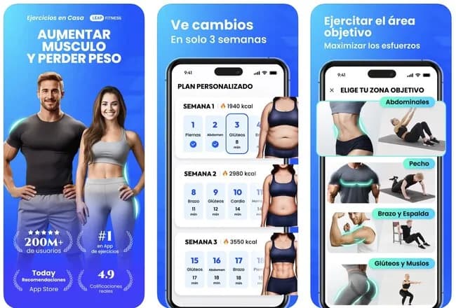 Caliber: La mejor app para entrenar en casa