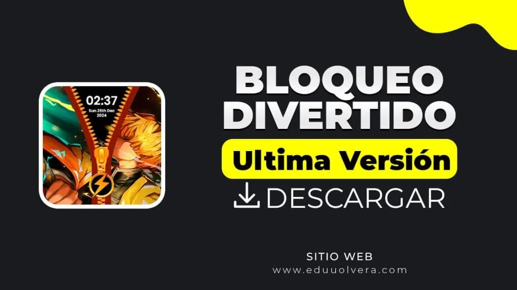 Bloqueo Divertido: Efectos de Cremalleras y Fondos Interactivos