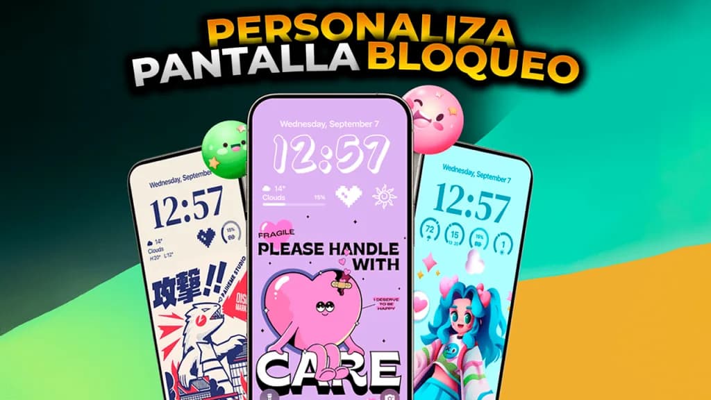 Personaliza tu Pantalla de Bloqueo de tú Celular – Bloqueo iOS 📱 Nombre en Grande