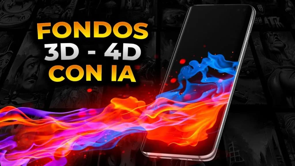 Fondos de Pantalla 3D y 4D con IA para Android