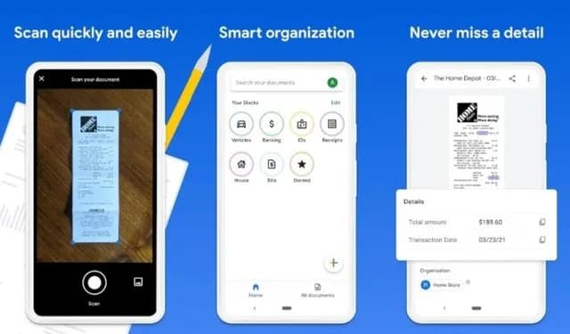 Stack: Una forma sencilla de escanear documentos