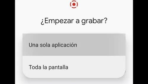 Cómo grabar lo que haces en una app en Android en vez de toda la pantalla