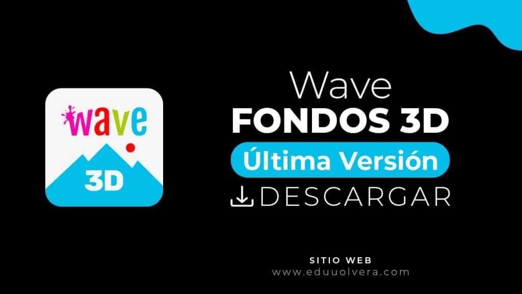 Wave Fondos 3D: La Aplicación para Fondos de Pantalla