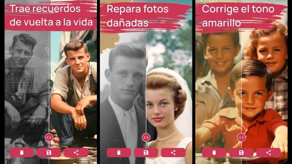 Transforma tus Recuerdos: La App que Restaura Fotos Antiguas F26