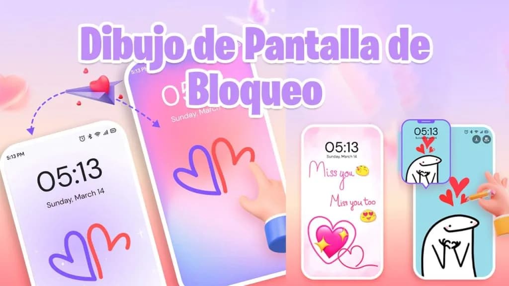 Dibujo de Pantalla de Bloqueo