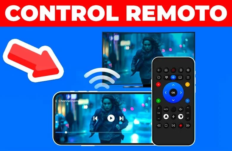 Convierte tu celular en un Control Remoto Universal