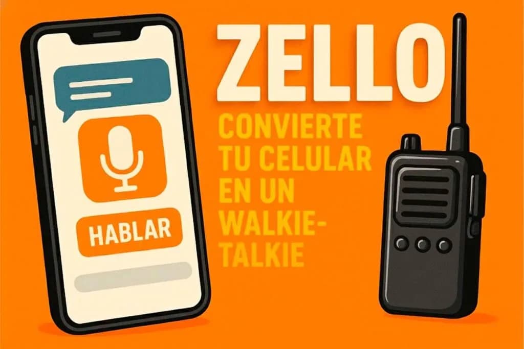 Zello: convierte tu celular en un radio walkie-talkie moderno