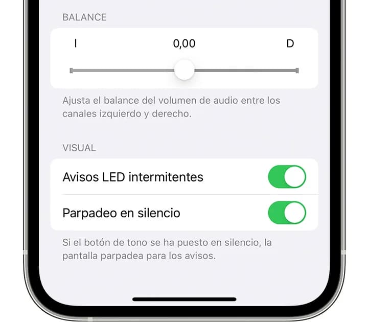 Haz que tu iPhone parpadee cuando recibas una notificación