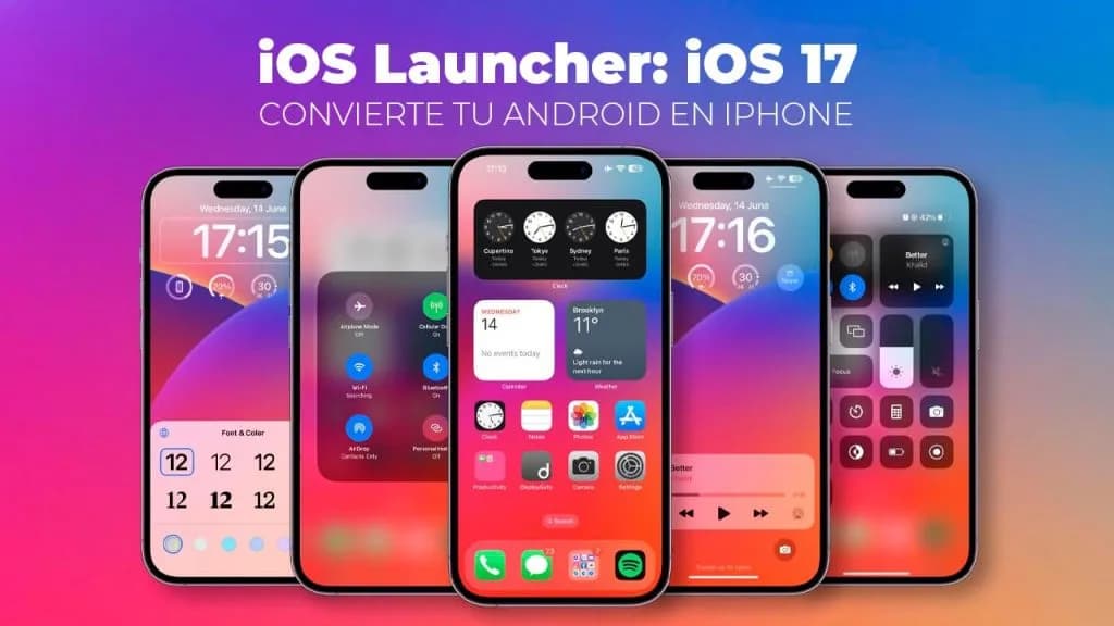 Convierte tu Android en iPhone
