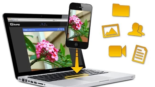 Bump: Transmite fotos, archivos y videos fácilmente